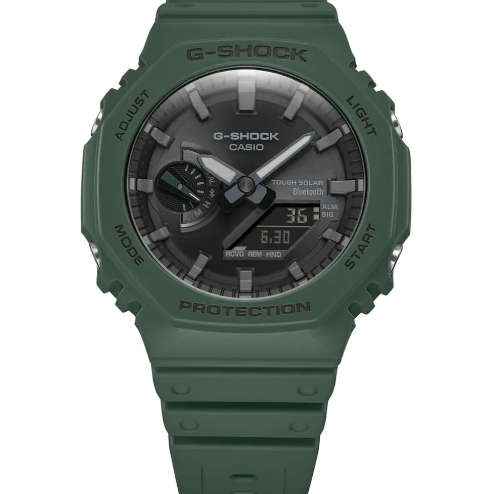 G Shock Shock Ga B2100 3aer in Green