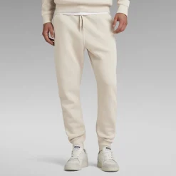 G Star Premium Casual Jogger Sweatpants in Cream