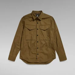 G Star Regular Fit Cargo Shirt in Green