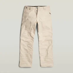 G Star Relaxed Fit Straight Pants in Beige