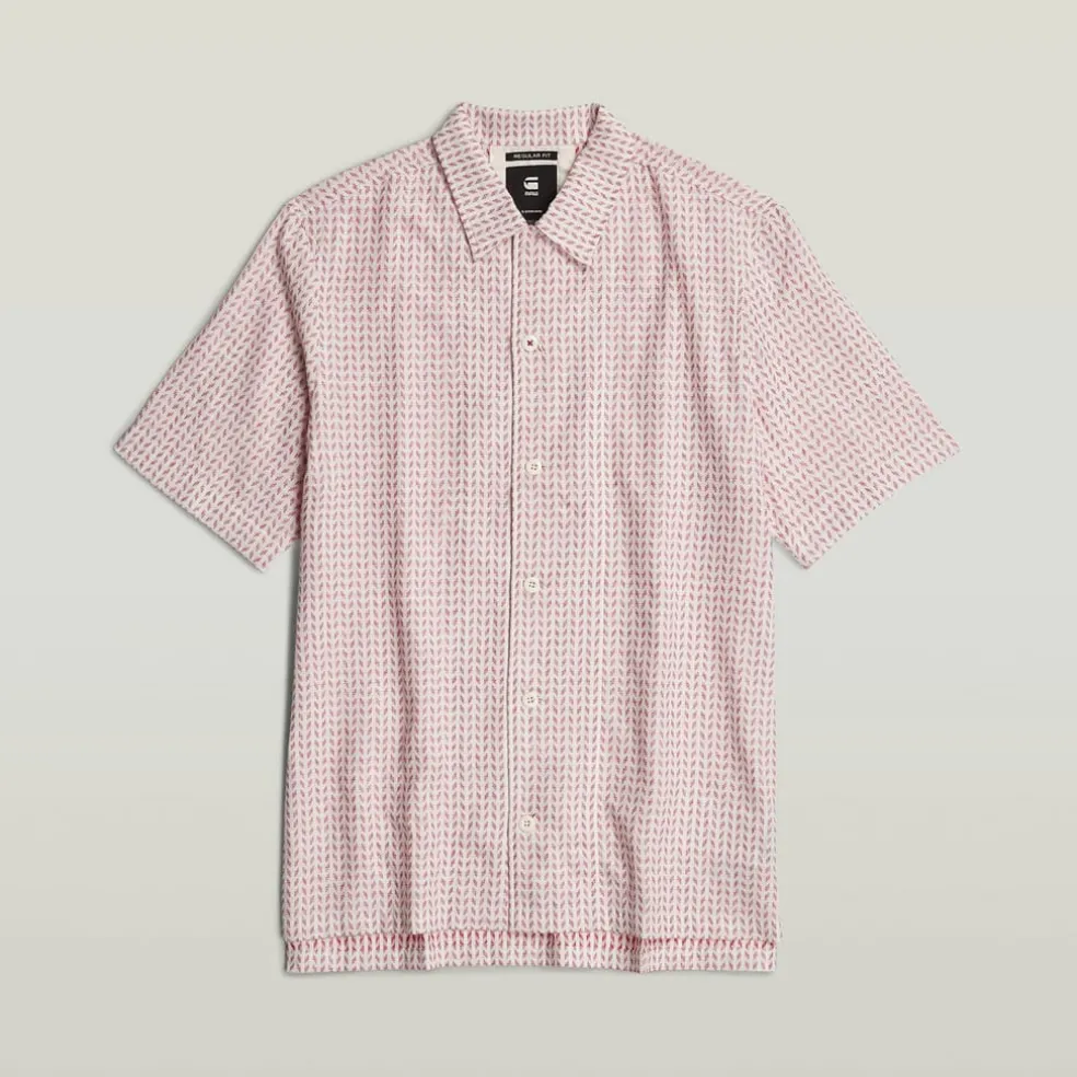 G Star Resort Regular Fit Shirt in Red
