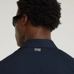 G Star Short Sleeve Regular Fit Shirt in Blue