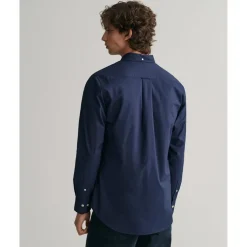 Gant Fit Poplin Shirt in Blue