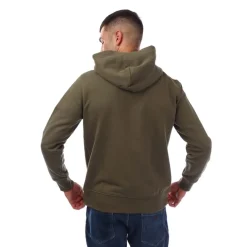 Gant Shield Logo Full Zip Hoodie in Green