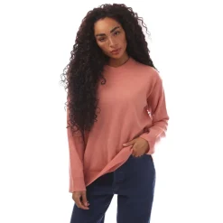 Gant Super Fine Lambswool Crewneck Sweater in Pink