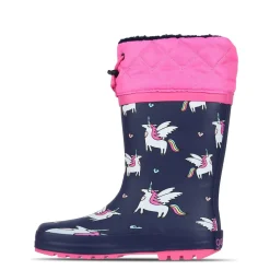 Gelert Cuff Welly Boot Childs in Multi