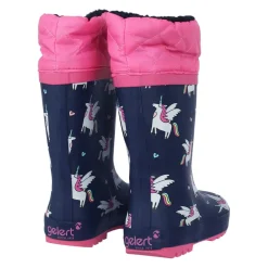 Gelert Cuff Welly Boot Childs in Multi
