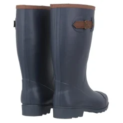Gelert Fur Welly Boot Ladies in Blue