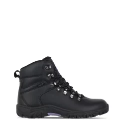 Gelert Leather Ladies Walking Boots in Black