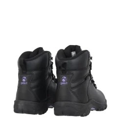 Gelert Leather Ladies Walking Boots in Black