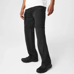 Gelert Mens Convertible Trousers in Black