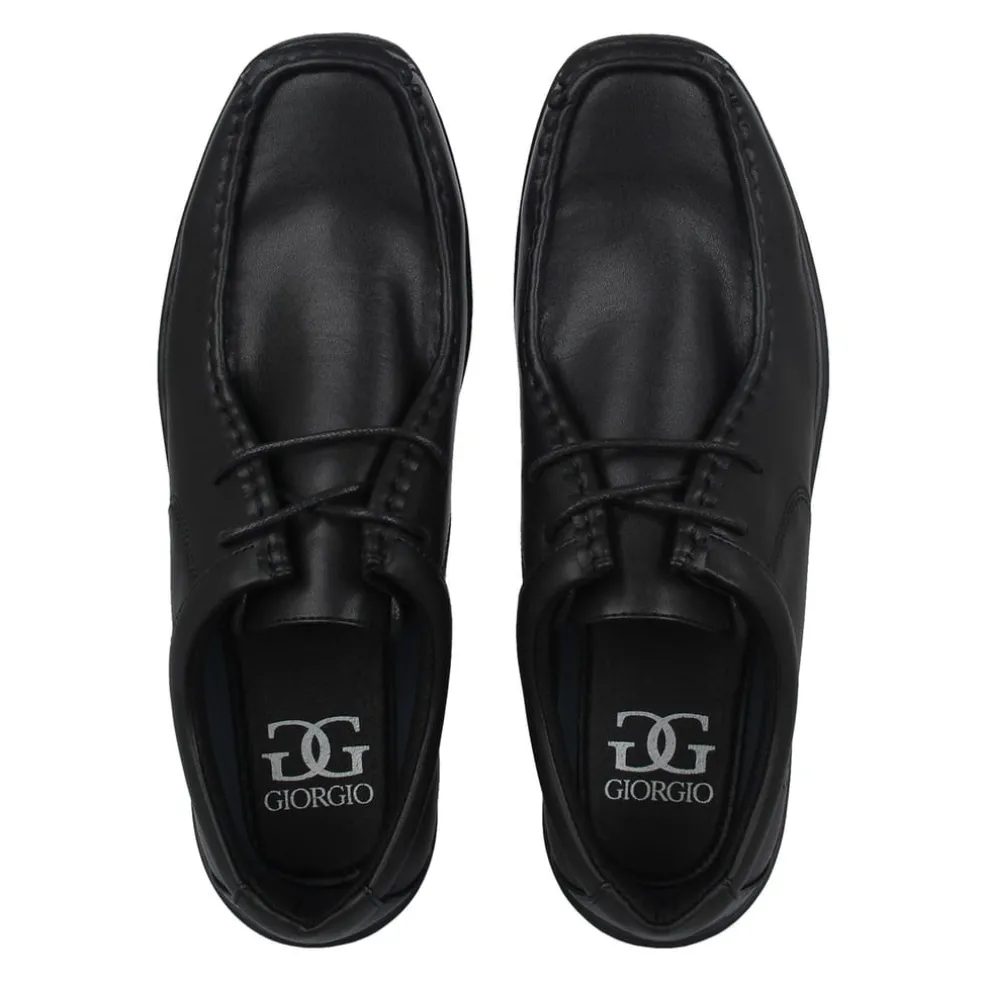Giorgio Mens Bexley Lace Shoe in Black