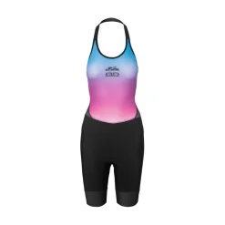 Giro Womens Chrono Elite Andrew Jackson Halter Bib Shorts in Black