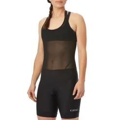 Giro Womens Chrono Sport Halter Bib Shorts in Black