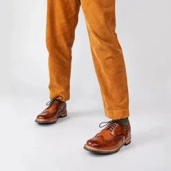 Grenson Archie Brogue in Brown