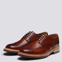 Grenson Archie Brogue in Brown