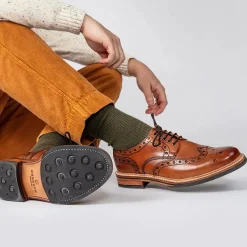 Grenson Archie Brogue in Brown