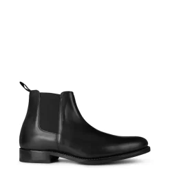 Grenson Chelsea Low Heel Boots in Black