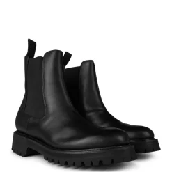 Grenson Waterproof Chelsea Rain Boots in Black
