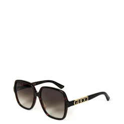 Gucci Oversized Sunglasses in Brown