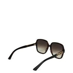 Gucci Oversized Sunglasses in Brown