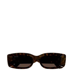 Gucci Rectangle Sunglasses in Brown