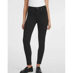 Guess High Rise Skinny Jeans in Black
