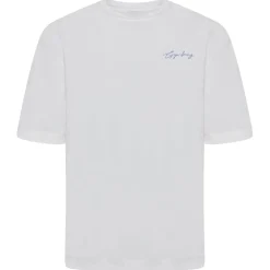 Gym King Script Byf Tee in White