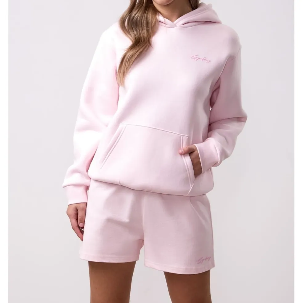 Gym King Script Shorts in Pink