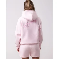 Gym King Script Shorts in Pink