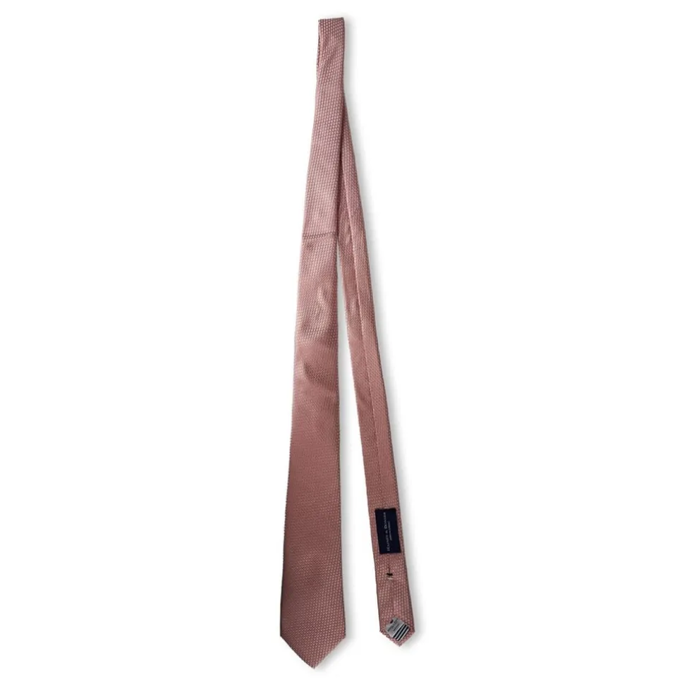 Haines and Bonner Grenadine Tie in Pink