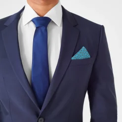 Haines and Bonner Pocket Square in Green