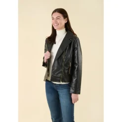 Harvey and Jones Roxanne Jacket in Black