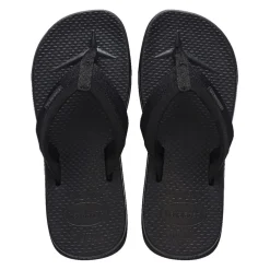 Havaianas Track Plus Flatform Flip Flops in Black