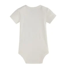 Hello World 2024 Short Sleeve Bodysuit in Neutral