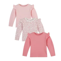 Hello World Pack Of 3 Crew Neck T-Shirts in Multi