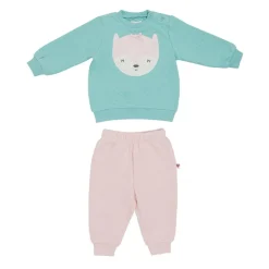Hello World Top And Trouser Set Babies in Multi