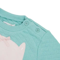 Hello World Top And Trouser Set Babies in Multi