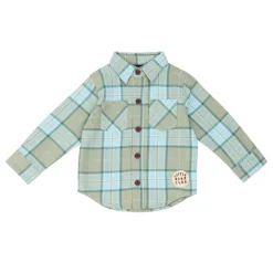 Hello World W B Chk Shrt S in Multi