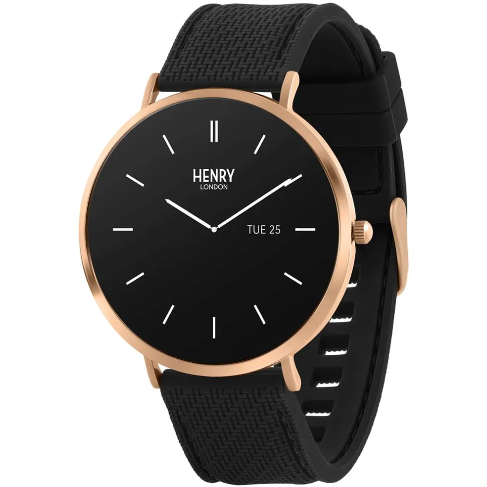 Henry London Smart Sili Str in Black