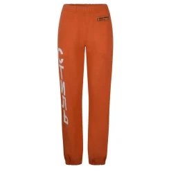 Heron Preston CTNMB Tape Sweatpants in Orange white