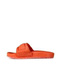 Heron Preston Flat Slides with Logo in Multi