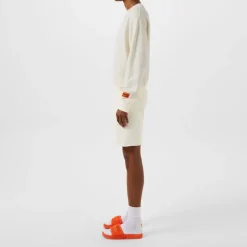 Heron Preston Flat Slides with Logo in Multi