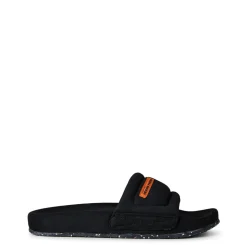 Heron Preston Flat Slides with Logo in Multi