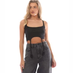 Heron Preston Hooks Tank Top in Black