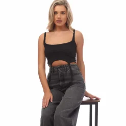 Heron Preston Hooks Tank Top in Black