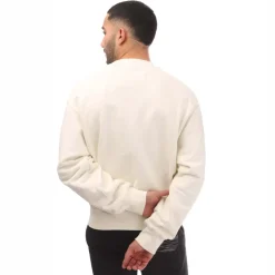 Heron Preston Promo Only Crewneck Sweatshirt in White red