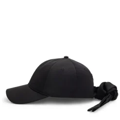 Hugo Ally Bow Baseball Cap in Black