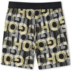 Hugo Aop Swim Short In53 in Black