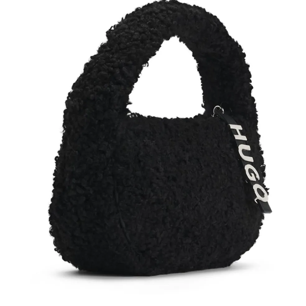 Hugo Becky Hobo Handbag in Black